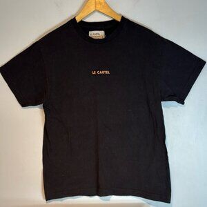 Le Cartel Montreal T-shirt black/orange size S/M